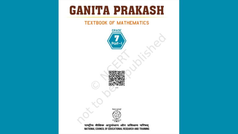 NCERT Class 7 Ganita Prakash eBook PDF Download
